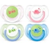 Philips Avent Classic Pacifier, Elephants, 6-18 months, Various Colors, 2 pack, SCF195/24 (COLORS MAY VARY)
