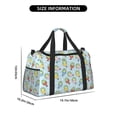 thumbnail image 3 of Disketp Frog In Mermaid Bolsa de Viaje Tipo Duffle, Bolso de Mano para Fin de Semana para Mujer, Bolsa de Gimnasio Ligera para Hombre, Esencial para Viajes, 3 of 7