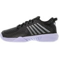 thumbnail image 2 of K-Swiss Womens Hypercourt Supreme Tennis Shoe 6 Black/Purple Heather, 2 of 2