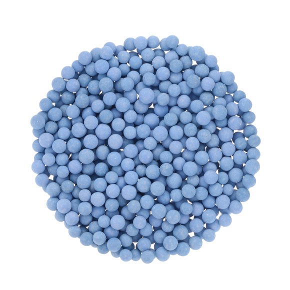 Uxcell 3 Paquetes de Perlas de Reemplazo para Cabezal de Ducha 5-6mm para Filtración, Azul