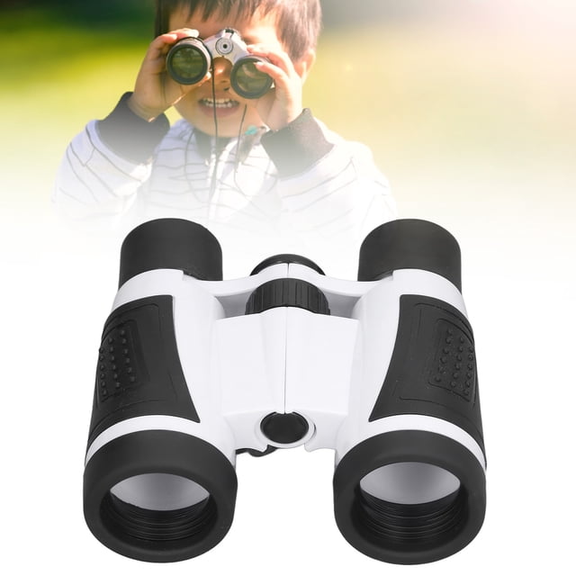 Handheld Binoculars, Easy Focusing Plastic Housing Lightweight Multifunctional Kids Telescope for Scientific Research