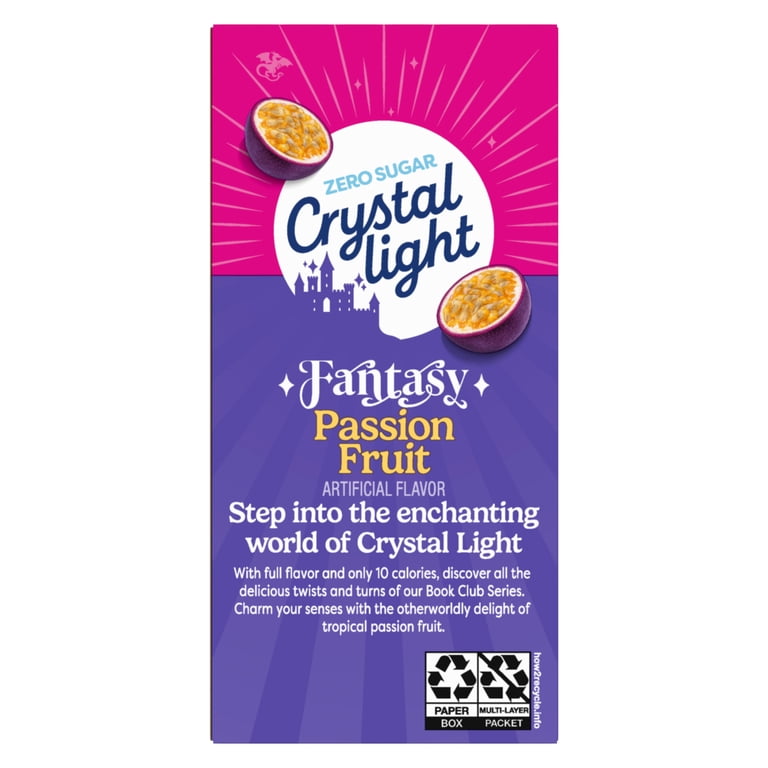 Crystal Light Drink Mix, 10 Individual Packets, Hydration for Book