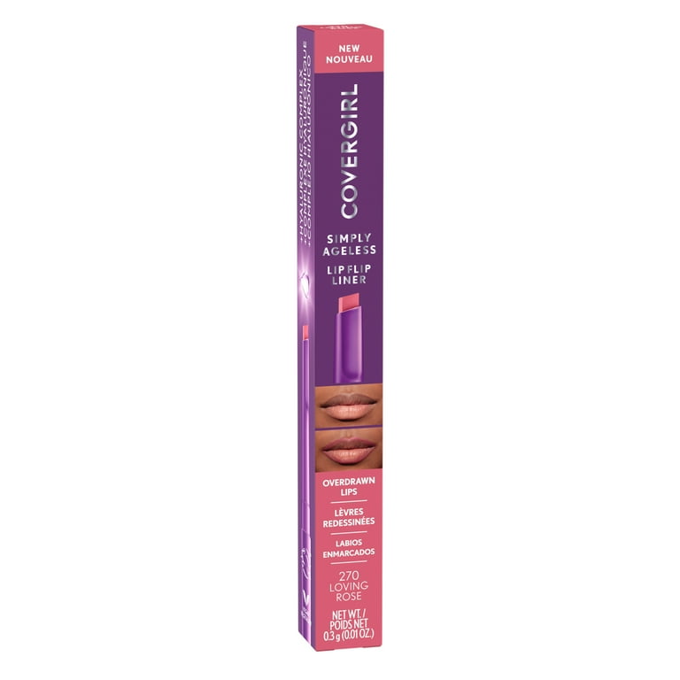 CoverGirl Simply Ageless Lip Liner - Loving Rose, Long