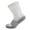 White, variant on OS1st Unisex WIDE Wellness Performance Crew Socks White - OS1-3834WX WHITE