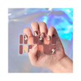 thumbnail image 3 of Patchs d'Ongles en Gel Adhésifs Longue Durée Couverture Complète Stcikers K6K5, 3 of 7
