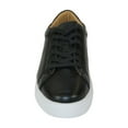 thumbnail image 3 of Men Harrison Myles Sneaker Dress Shoes Soft Comfort Lace Cushioned S2451 Black, 3 of 7