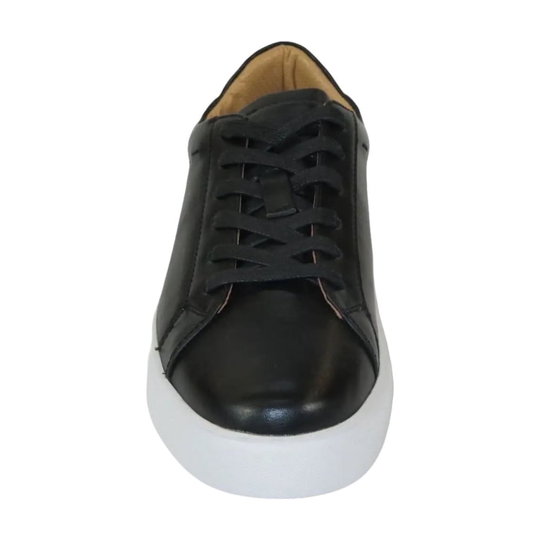 Men Harrison Myles Sneaker Dress Shoes Soft Comfort Lace  Harrison Myles shoes casual sneakers black synthetic leather main image 1