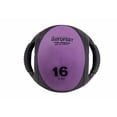 thumbnail image 1 of Aeromat 1290477 Dual Grip Power Medicine Ball, Red And Black, 16 lbs., 1 of 1