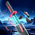 thumbnail image 3 of Chanana Lightsaber 7 Color Flowing Spark Sword, 31.4 inch with Sound Effects, Led Sword Rechargeabl, for Rave Party, Men Gift, 3 of 7