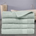 thumbnail image 1 of Affinitylinens ECO4PCTWL-JDE Cotton 4 Piece Economic Collection Bathsheet - Jade, 1 of 5