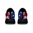 thumbnail image 4 of Yorkshire Terrier Dog 4th of July American flag Shoes Sneakers Black Size 9.5, 4 of 7