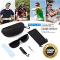 thumbnail image 7 of TINHAO Men's Fit Over Glasses Sunglasses with Hard Case, Polarized UV400 Wear Over Prescription Glasses for Driving Fishing Hiking Golf Cycling, 7 of 7