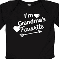 thumbnail image 4 of Inktastic I'm Grandma's Favorite with Arrow and Hearts Boys or Girls Long Sleeve Baby Bodysuit, 4 of 5