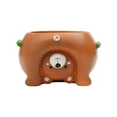 thumbnail image 2 of Succulent Planter Pot Animal Cactus Bonsai Flower Pots With Drainage Hole, 2 of 9