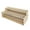 Burlywood, variant on Wooden Paint Brush Holder 75 Holes Desk Stand Pen Storage Organizer 2 Tier Art Tools Compartment Display Rack for Table Wall