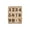 Bold Numbers, variant on Abbracc Vintage Wooden Mounted Stamps Decorative Scrapbook Calendar DIY Supplies Planner Bold Numbers