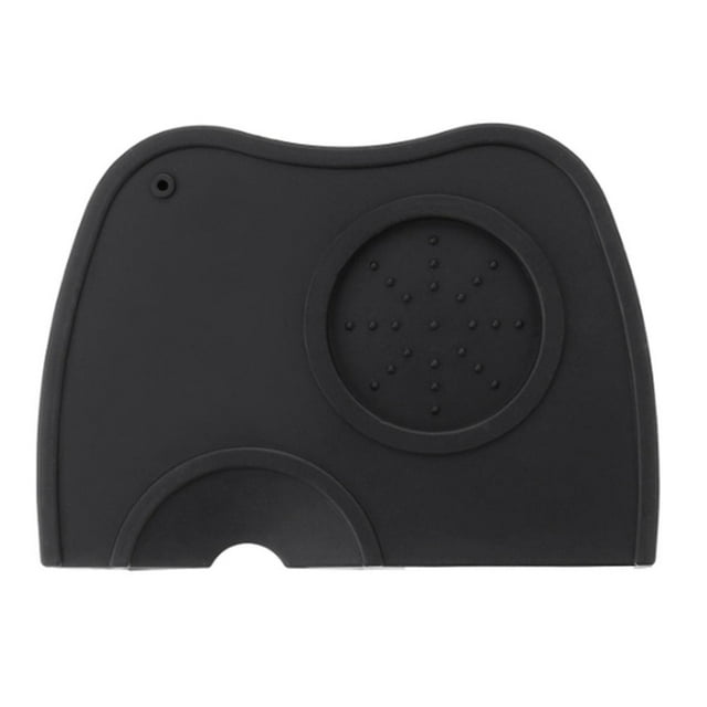 CNKOO Silicone Coffee Tamper Mat Espresso Silicone Mat Espresso Tamper Mat Coffee Tamp Mat Non-Slip Flexible Silicone Coffee Tamper Mat Holder Espresso Maker Support Base