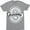 Athletic Heather, variant on The Golden City California Republic Walking Grizzly Bear Men's Gift T-Shirt
