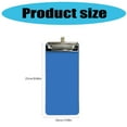 thumbnail image 5 of KCAHPAN Small Portable Clipboard with Hanging Hook 10x22cm Clipboard Writing Baord, 5 of 11