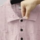 thumbnail image 3 of Blusa de Manga Corta para Hombre de Color Sólido Botón de Ocio Superior, Camisa de Moda de Cuello de Vuelta para el Uso Informal, 3 of 4