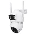 thumbnail image 1 of Cámara de Seguridad de Doble Lente Cámara de Vigilancia Inalámbrica Tilt de 360 ​​IP66 A PrueBa de Agua Con Audio Bidireccional Deteción Humana Para El Hogar, 1 of 7