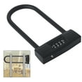 thumbnail image 4 of Shisuyan Lock for Bike Motorcycle Lock Scooter Cycling Security U Lock Bike Lock Password Anti Thief(Black), 4 of 8