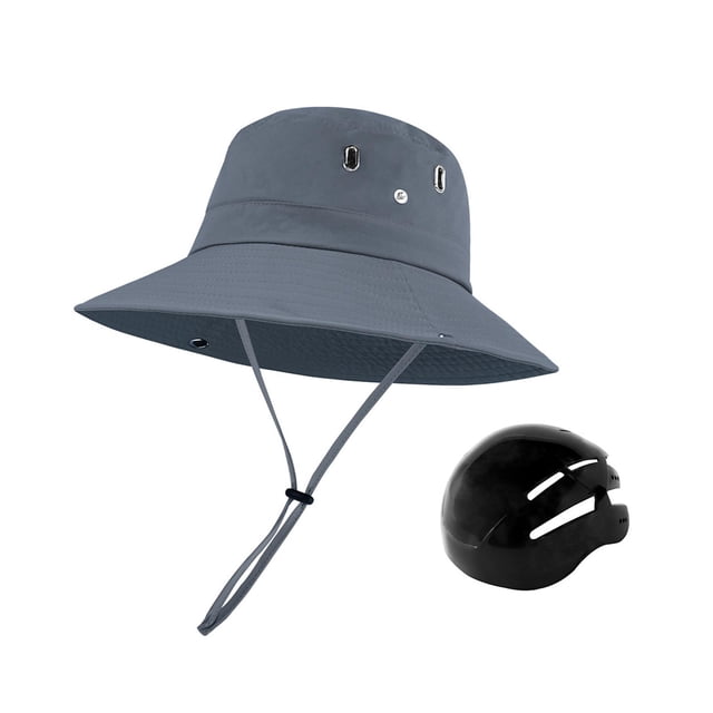 Sombrero de sol Yinane sombrero de pesca Protección Solar verano Visera gris