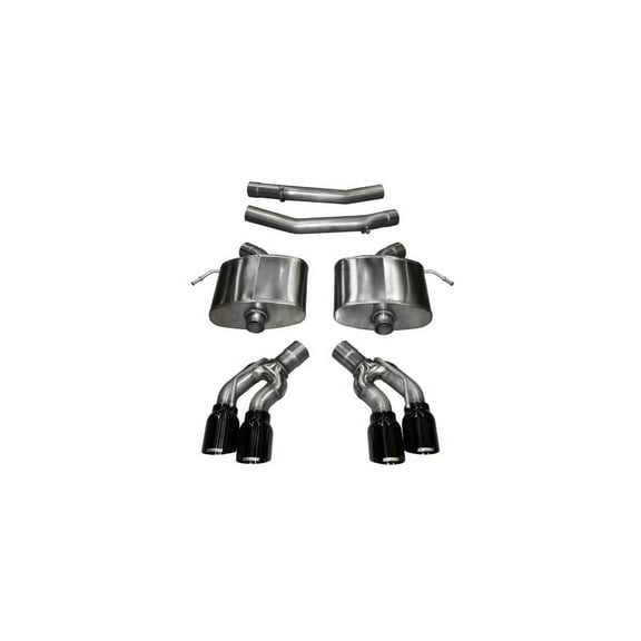 Corsa 2016 Cadillac CTS V 6.2L V8 2.75in Black Xtreme Axle-Back Exhaust