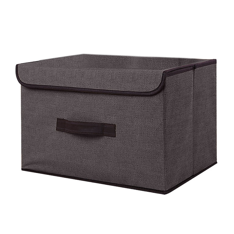 Storage Box Foldable Clothing Sundries Portable Storage Box With Lid  Foldable Storage Box Home Storage Organizer 
