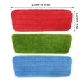 thumbnail image 4 of Yuarrent Cabezal de mopa lavable, cómodas alfombrillas de repuesto para el hogar, accesorios para el hogar, herramientas de limpieza de suelo de colores Suministros de limpieza para el hogar Verde Yuarrent HA061038-02, 4 of 6