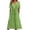 Green, variant on HXWCHs Slip Dress Elegant V Neck Lace Trimmed Solid Long Dress for Women Casual Wear Mint Green XXL