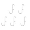 

Hook and Matching Basket Nordic Style Plastic Pegboard Shelf Punch-free Household Storage Pegboard Accessories For Kitchen Bathroom