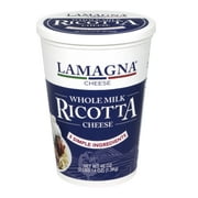 Lamagna Whole Milk Ricotta Cheese 46 oz.