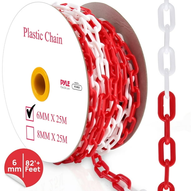 PYLE PCHN31 Security Barrier Chain Warning & Hazard Caution Safety