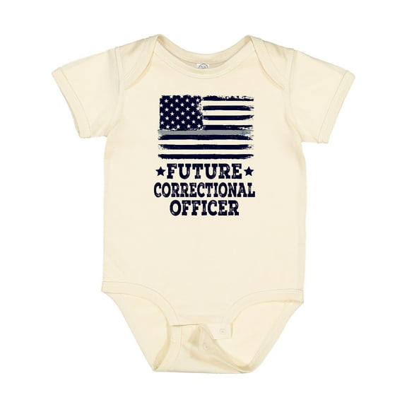 Inktastic Future Correctional Officer Boys or Girls Baby Bodysuit