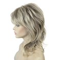 thumbnail image 3 of SWACC Extensiones de cola de caballo con clip de rizos desordenados de 24.0 in de largo, clip sintético con cordón rizado, extensiones de pelo con clip de mandíbula (marrón oscuro-4#), 3 of 4