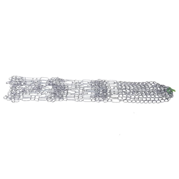 Lerpwige Braided Metal Chain Basketball Net for Outdoor Indoor Goal Basketball Net