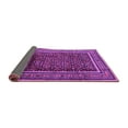 thumbnail image 2 of Ahgly Company Indoor Square Persian Purple Traditional Area Rugs, 5' Square, 2 of 4