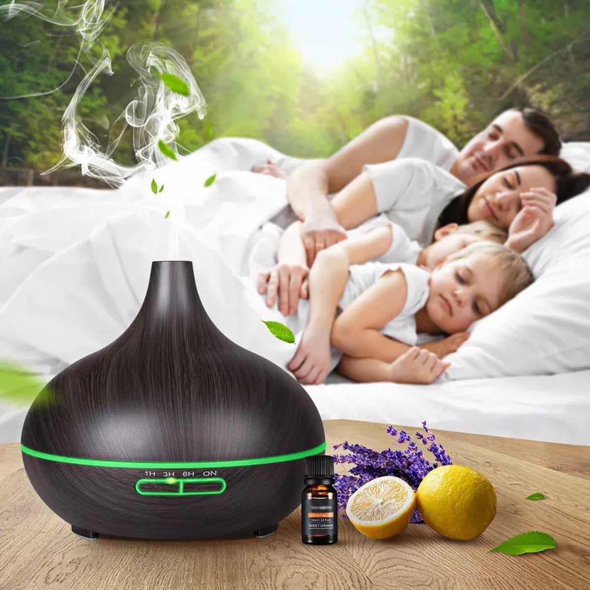 Details about   400ml Ultrasonic Cool Mist Humidifier Essential Oil Diffuser Aromatherapy Mister