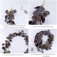 thumbnail image 4 of Bangcool 6.56ft Artificial Vine Decorative Lifelike Fake Garland with 9.84ft String Light, 4 of 10