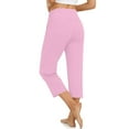 thumbnail image 5 of OHGOD Wide Leg Lounge Pants Women - Casual Lounge Pants for Women - Vacation Pants for Women - Amazon Wide Leg Lounge Pants - Stretchy Pants for Women - Pink - S, 5 of 5