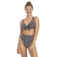 thumbnail image 3 of CAMIO MIO Ditsy Floral High-Waist Bikini Swim Bottom, US Small, NWOT, 3 of 4