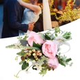 thumbnail image 4 of Flores Artificiales ANGGREK Flores De Seda Exquisitas Ramos De Boda Puras Y Elegantes Para Arreglos Florales De Bricolaje, 4 of 8