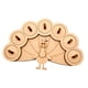 thumbnail image 2 of Piezas de tablero de actividades, accesorios, juguetes sensoriales de madera, habilidades motoras, juguetes de educación temprana Pavo real, 2 of 9