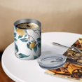 thumbnail image 3 of 12oz Coffee Tumblers Yellow Lemon Fruits White Pattern Stainless Steel Vacuum Insulated Travel Tumbler Coffee Cups Mug with Lid and Straw with Cleaning Brush for Cold & Hot Drinks, 3 of 5