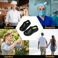 thumbnail image 5 of Chef Shoes for Men & Women - Non-Slip Oil Resistant Kitchen Shoes, Waterproof Restaurant Work Clogs with Arch Support | Zapatos de Chef Antideslizantes e Impermeables para Cocina, 5 of 11