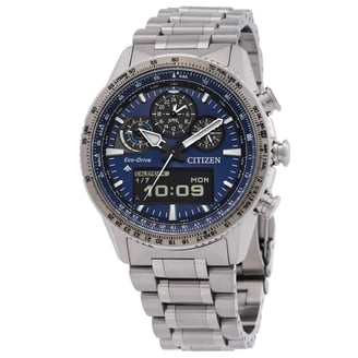 Citizen Tsuki-yomi A-T Perpetual World Time Chronograph Purple
