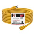 thumbnail image 1 of Cable de alimentación EP de 7,5 m para exteriores, resistente, 15 A, 125 V, amarillo, 1 of 6