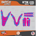thumbnail image 2 of Kalair GFX Graphics Kit for Ktm SX85 SX105 (2013-2014) Twitch Series, 2 of 5