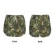 thumbnail image 3 of Balery Green Skulls Pantalones cortos deportivos para mujer con forro y dos bolsillos, elásticos, para entrenamiento, gimnasio, yoga-Medium, 3 of 7